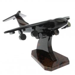 Сувенир &amp;quot;Самолет ИЛ - 76&amp;quot; из обсидиана