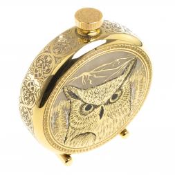 Фляжка с гравюрой &amp;quot;Филин&amp;quot; Златоуст