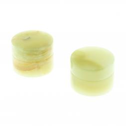 Шкатулка &amp;quot;Пудреница&amp;quot; из оникса 6х6х4,5 см (2,5)