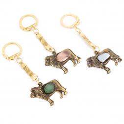 Брелок знак зодиака &amp;quot;Лев&amp;quot; бронза