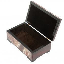 Ларец из яшмы 20,7х14,5х9,2 см