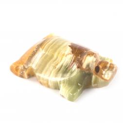 Фигурка из камня оникс &amp;quot;Черепашка&amp;quot; 5,3х4,2х1,8 см