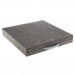 Настольные шахматы "Римские" бронза мрамор  40х40 см