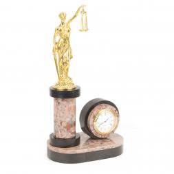 Часы "Фемида - богиня правосудия" креноид бронза