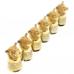 Стопки перевертыши &amp;quot;Медведь&amp;quot; набор 6 шт Златоуст