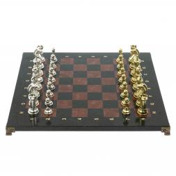 Шахматы турнирные &amp;quot;Стаунтон&amp;quot; доска 40х40 камень лемезит