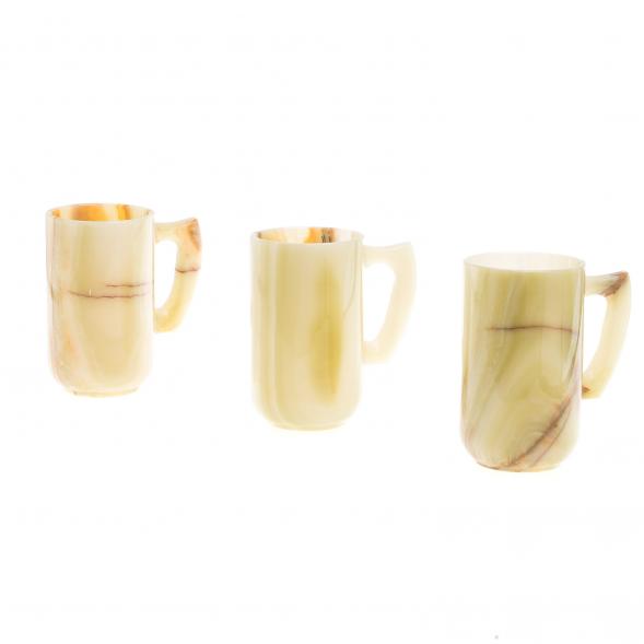 Пивная кружка из оникса 8,8х14,5 см 550 мл (4х6) 124658