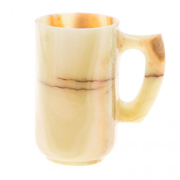 Пивная кружка из оникса 8,8х14,5 см 550 мл (4х6) 124658