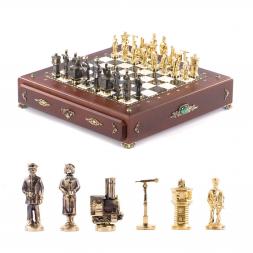 Шахматный ларец &amp;quot;Железная дорога&amp;quot;