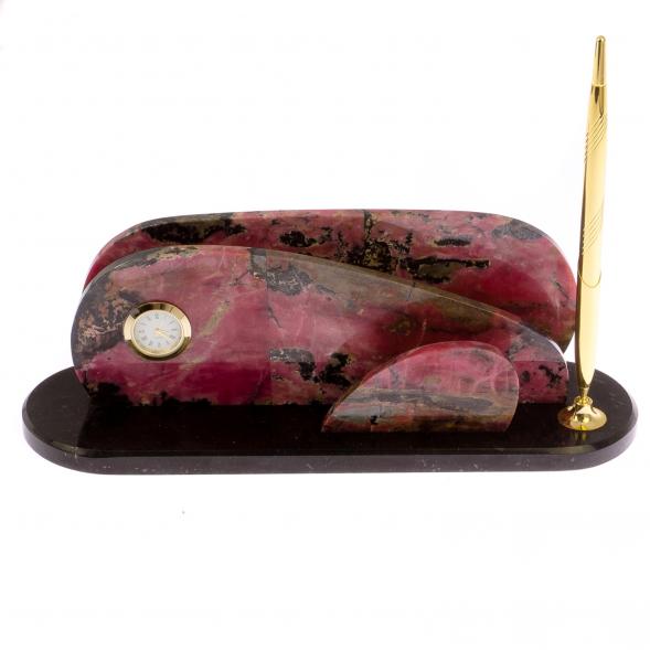 Письменный набор &amp;quot;Корида&amp;quot; из родонита 124974