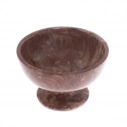 Креманка из лемезита 11х11х7 см