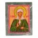 Икона настольная &amp;quot;Святая Матрона&amp;quot; камень змеевик 9х7,2х3 см 121447