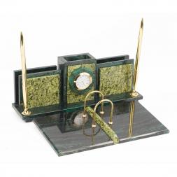 Письменный прибор "Офисный" с подставкой под перекидной календарь