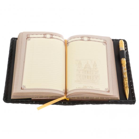 Подарочный набор &amp;quot;Лев&amp;quot; ежедневник А6 и ручка с гравюрой Златоуст 129785