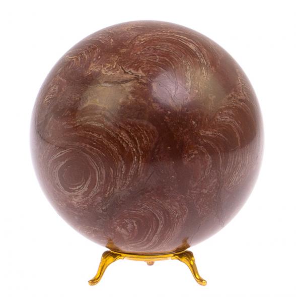 Шар из лемезита 12 см 125228