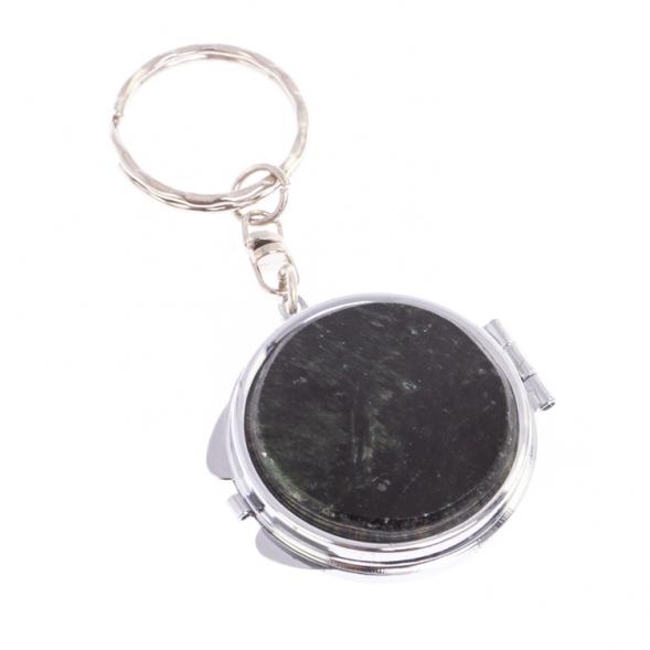 Складное зеркало брелок актиновит круглое 126621