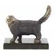 Статуэтка из бронзы на подставке из змеевика &amp;quot;Кот&amp;quot; 119953