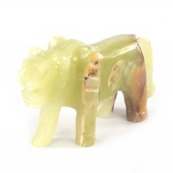 Настольная фигурка &amp;quot;Тигр&amp;quot; из камня оникс 13,2х4,1х7,9 см