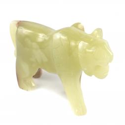 Настольная фигурка &amp;quot;Тигр&amp;quot; из камня оникс 13,2х4,1х7,9 см