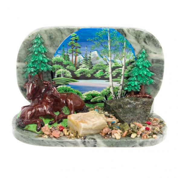 Композиция &amp;quot;Лошадь с жеребенком&amp;quot; 116596