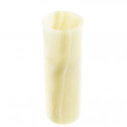 Ваза цилиндрическая из оникса 10х31 см (4х12)