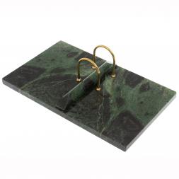 Подставка под перекидной календарь из змеевика