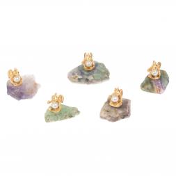 Сувенир &amp;quot;Дракончик с жемчугом&amp;quot; из флюорита