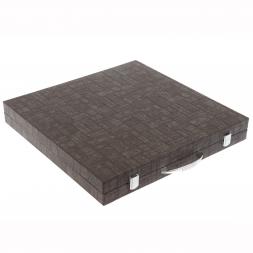 Шахматы &amp;quot;Римские&amp;quot; бронза березит 410х410 мм