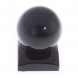 Шар на подставке из черного обсидиана 6 см 121988