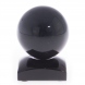 Шар на подставке из черного обсидиана 6 см 121988