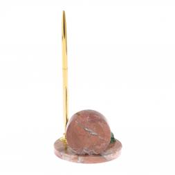 Часы с ручкой камень малахит, лазурит, креноид