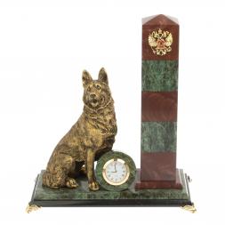 Подарочные часы из камня &amp;quot;Пограничный столб&amp;quot;