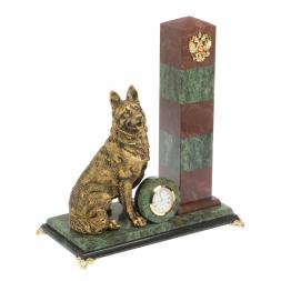 Подарочные часы из камня &amp;quot;Пограничный столб&amp;quot;