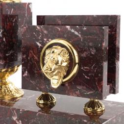 Настольный набор на стол "Руководитель" с бюваром бронза креноид