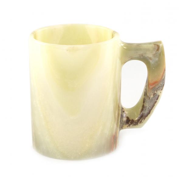 Сувенирная кружка из камня оникс &amp;quot;Для чая&amp;quot; 400 мл 11х7,5х9,5 см (4х4) 121699