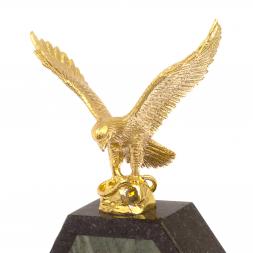 Настольный набор &amp;quot;Орел&amp;quot; камень офиокальцит