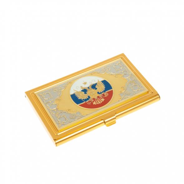 Визитница &amp;quot;Герб России&amp;quot; Златоуст 126238