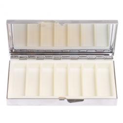 Таблетница на 7 отделений камень змеевик