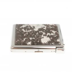 Портсигар на 20 сигарет с зажигалкой камень флогопит