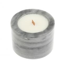 Свеча ароматическая из серого мрамора &amp;quot;Молекула эксцентрик&amp;quot;