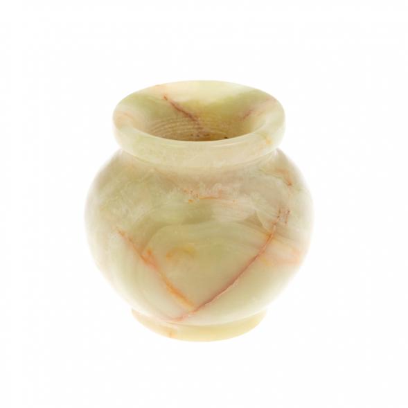 Ваза из оникса 4,5х4,5х4,5 см 129864