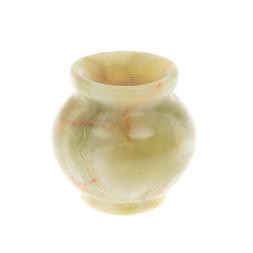 Ваза из оникса 4,5х4,5х4,5 см