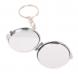 Складное зеркало брелок авантюрин круглое 126626