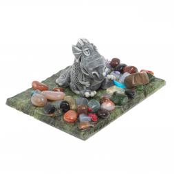 Сувенир "Дракон" из мрамолита