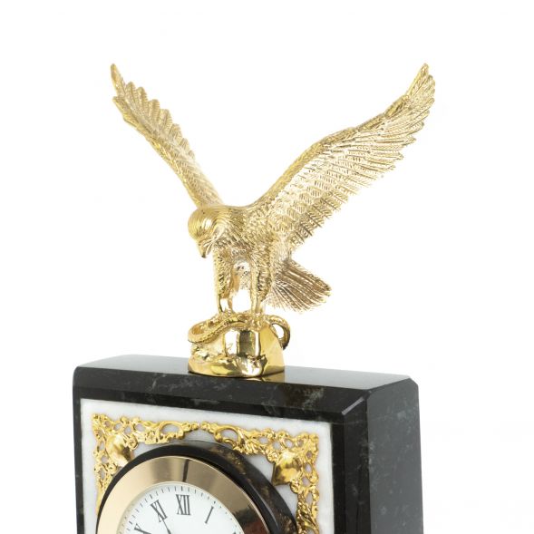 Настольный прибор из камня &amp;quot;Горный орел&amp;quot; мрамор 128426