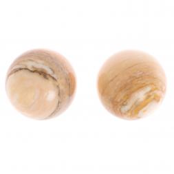 Шары для массажа 4,5 см 2 шт из газганского мрамора