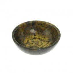 Соусник из нефрита 9х9х2,5 см 65 мл