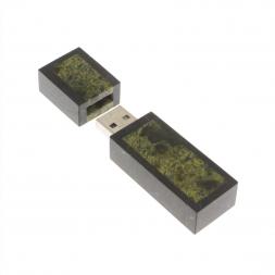 Флешка из камня змеевик 32 Gb