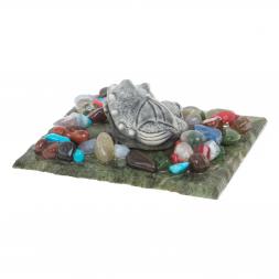 Сувенир "Дракон лежит" из мрамолита