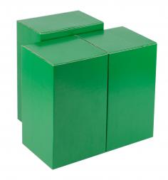 Каминные часы с канделябрами "Колибри" из бронзы и змеевика